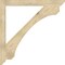 Ekena Millwork Legacy Slat Rough Sawn Bracket, Douglas Fir, 4"W x 48"D x 48"H BKT04X48X48LEC06RDF - alternate 2
